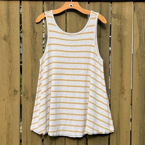 Free People Garden Sleeveless Tunic Tank Top Women’s Medium